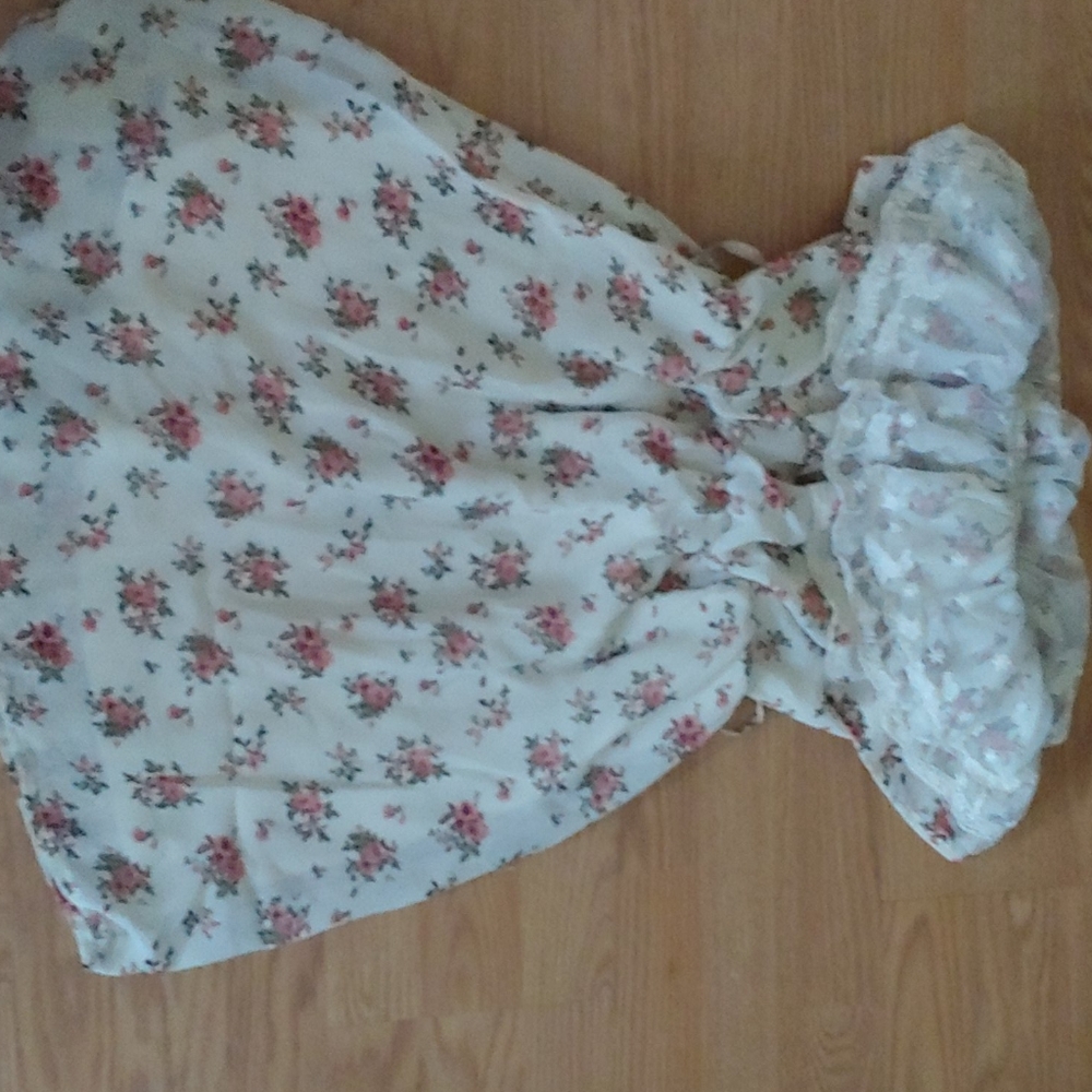 Poetry strapless dress